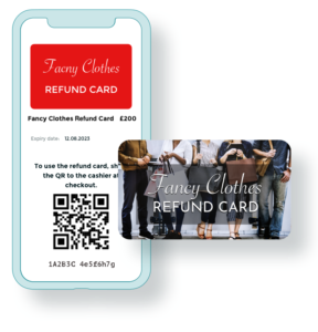 Refund Card in iPhone and physical